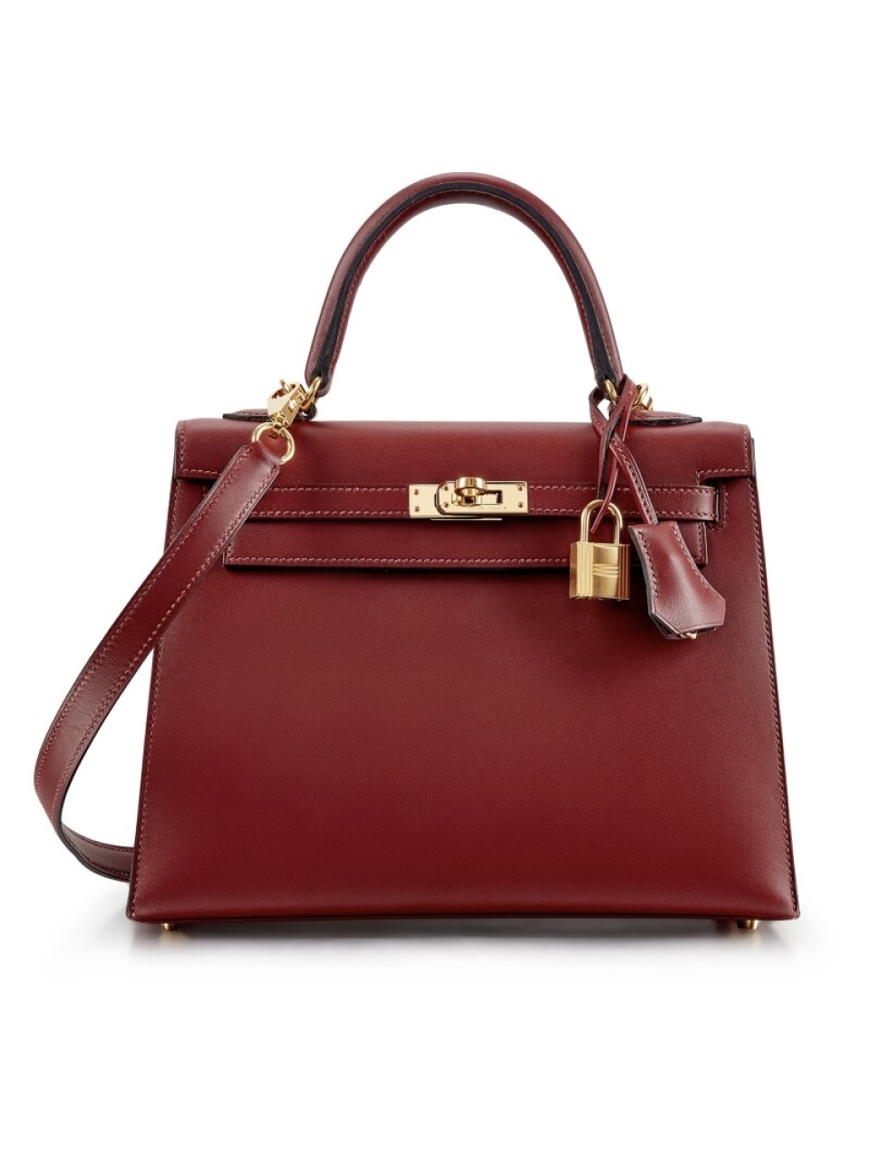 Сумка Rouge H Sombrero Kelly 25 Sellier Hermes