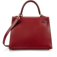Сумка Rouge H Sombrero Kelly 25 Sellier Hermes