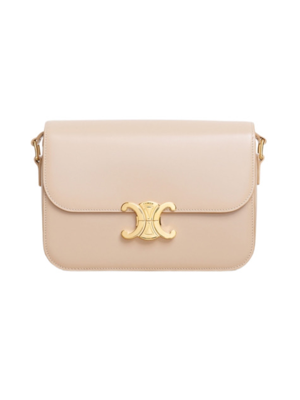 Сумка CLASSIQUE TRIOMPHE из натуральной телячьей кожи Celine