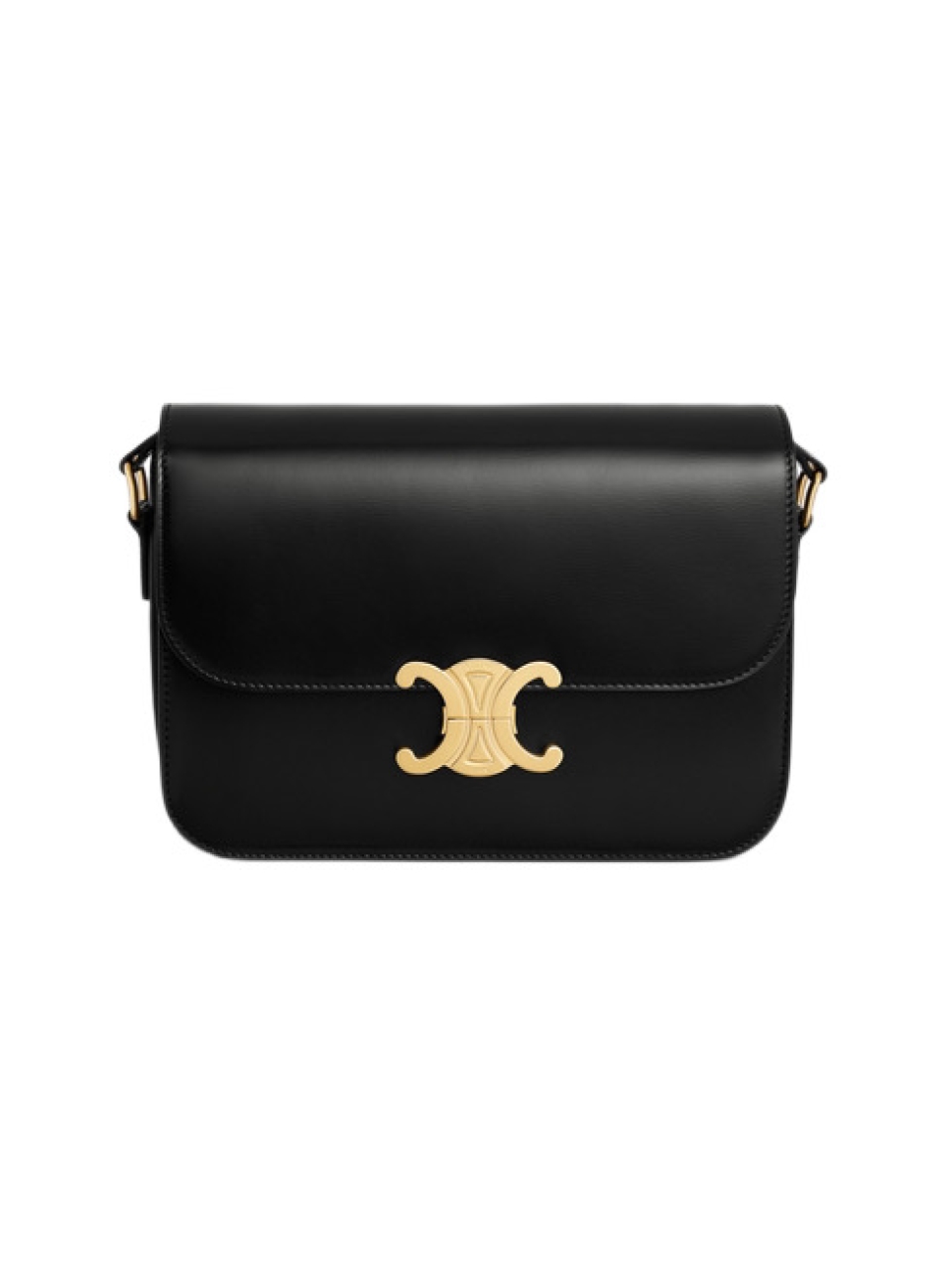 Сумка CLASSIQUE TRIOMPHE из натуральной телячьей кожи Celine