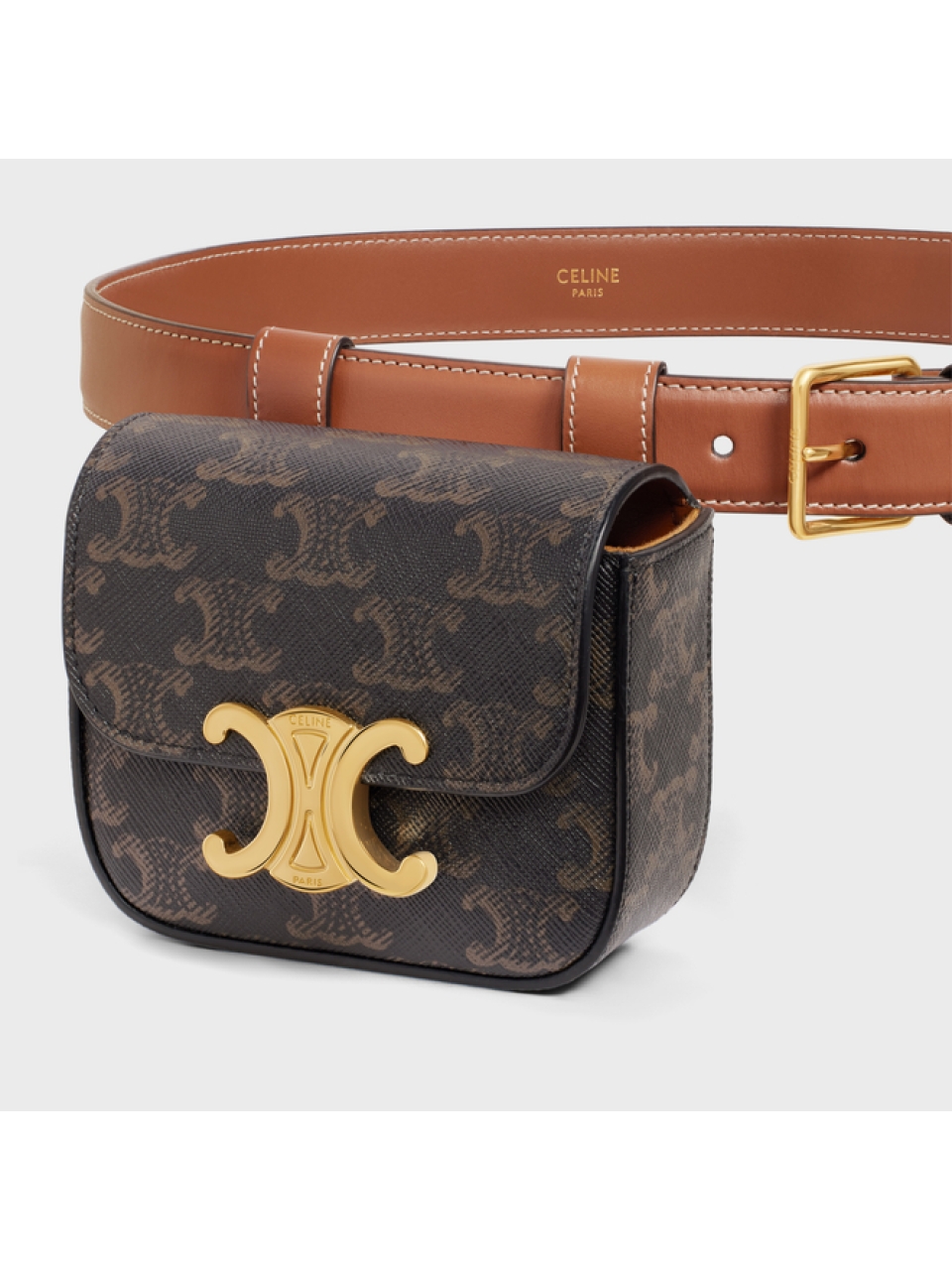 Поясная сумка TRIOMPHE BELT Celine
