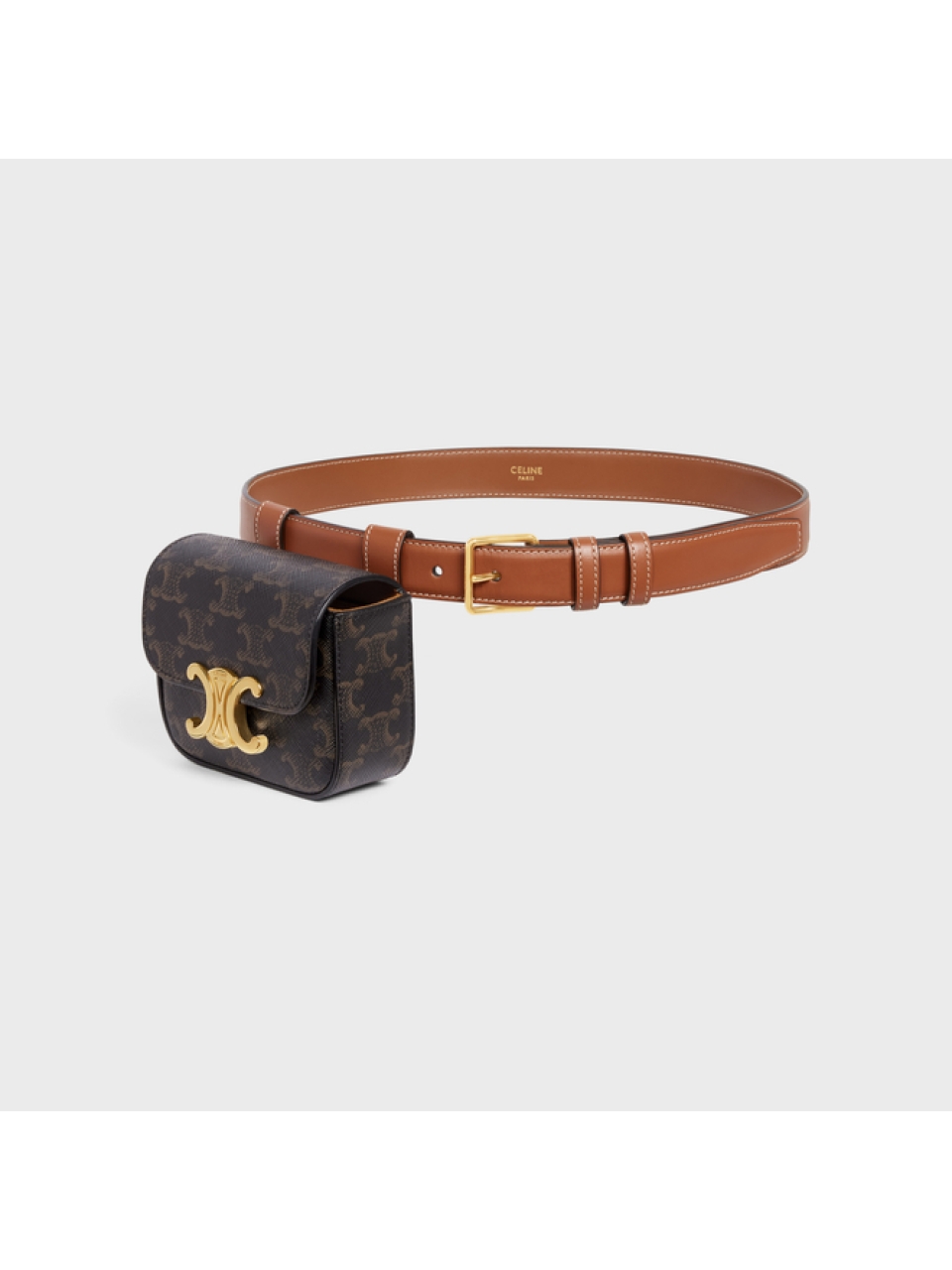 Поясная сумка TRIOMPHE BELT Celine