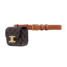 Поясная сумка TRIOMPHE BELT Celine