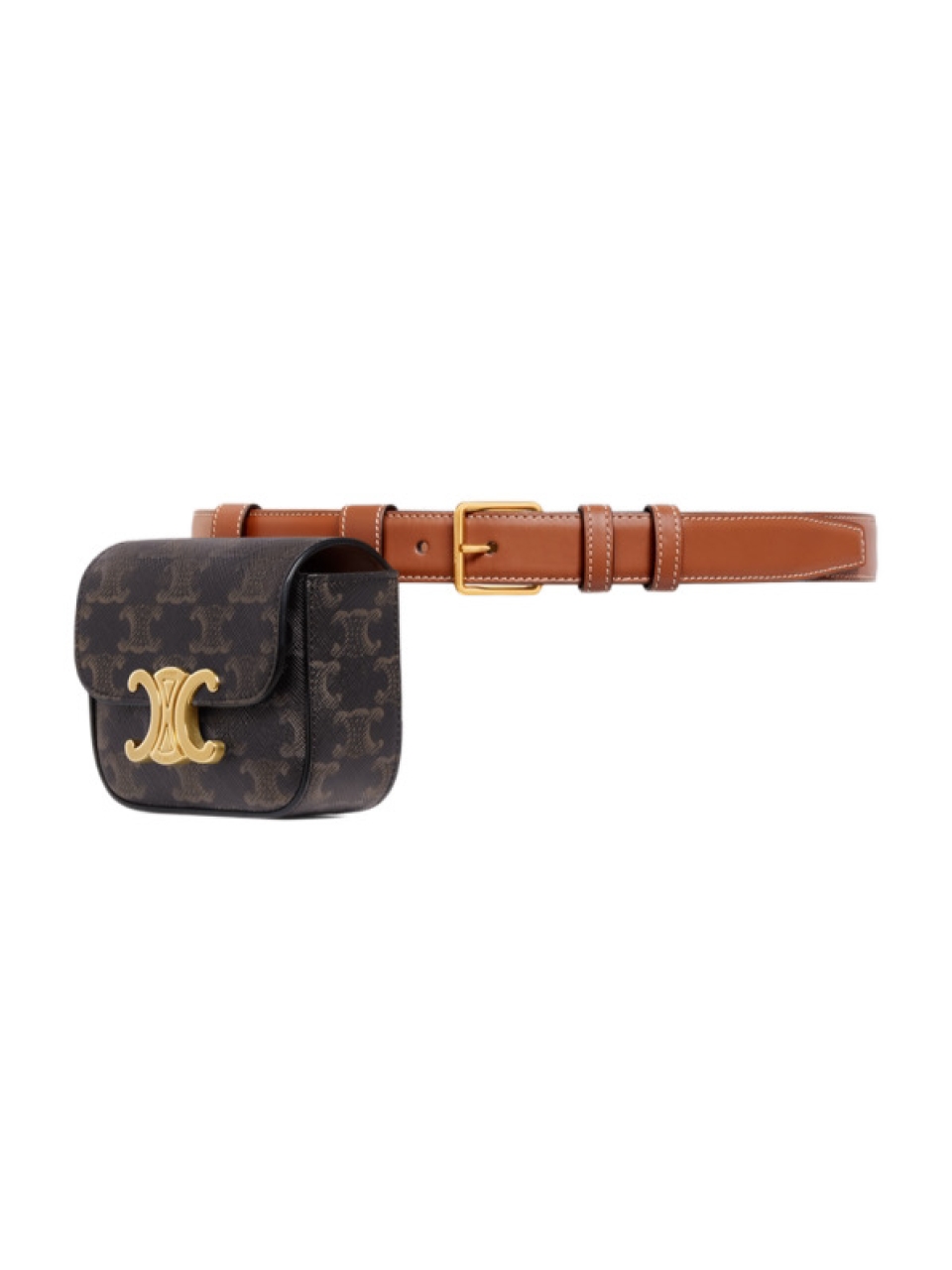 Поясная сумка TRIOMPHE BELT Celine