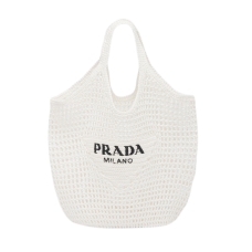 Сумка крючком из рафии Prada