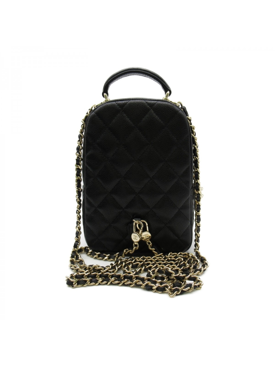 Сумка-рюкзак Mini Caviar Skin Chanel