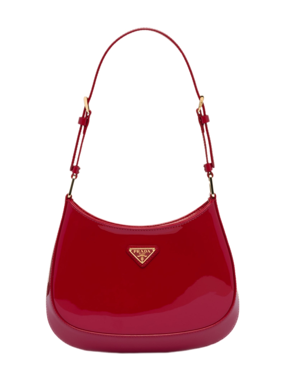 Сумка Prada Cleo из лакированной кожи