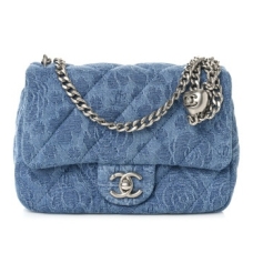Джинсовая сумка CAMELLIA Chanel