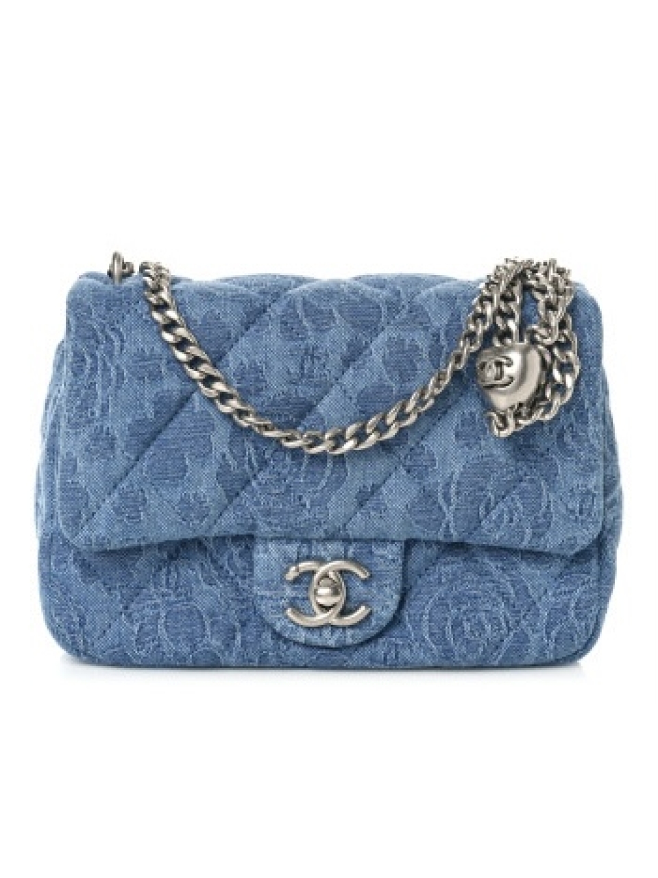 Джинсовая сумка CAMELLIA Chanel
