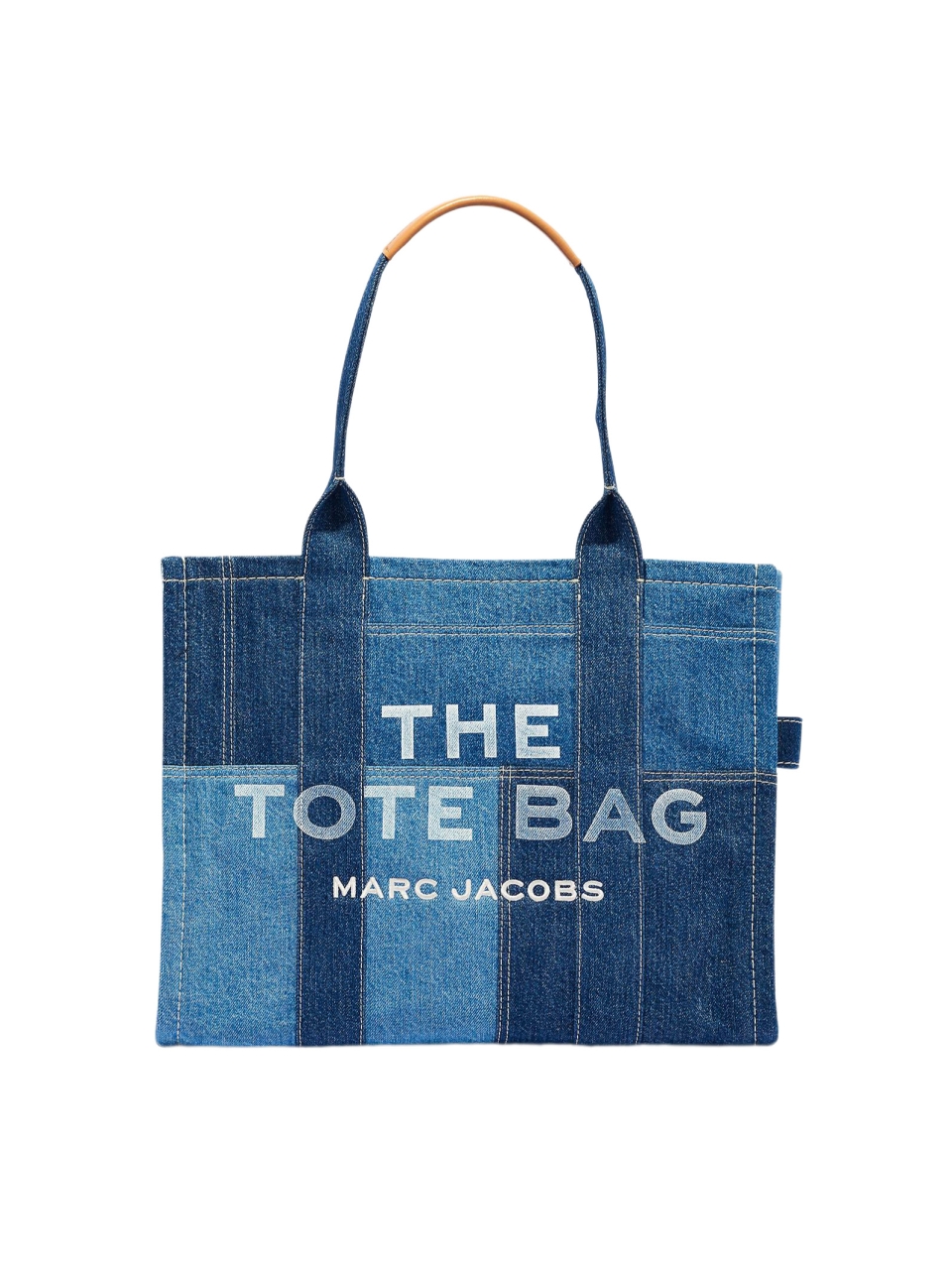 Большая джинсовая сумка-тоут Marc Jacobs
