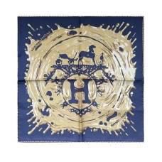 Шарф Peinture Fraiche 45 из шелкового твила Hermes