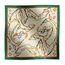 Шаль Chevaux Dechaines 140 Hermes