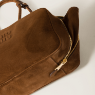 Замшевая сумка Miu miu