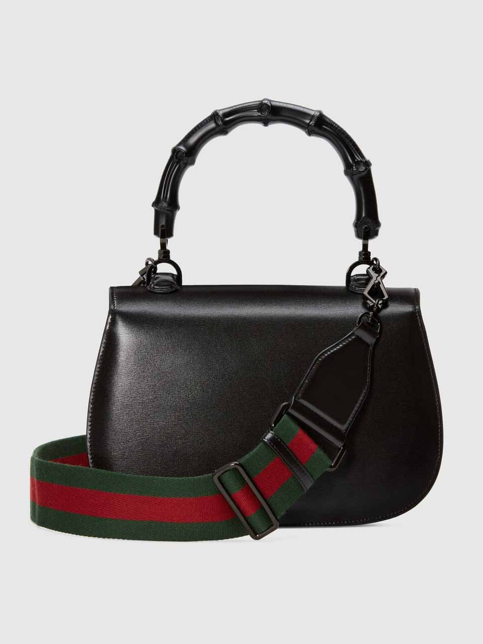 Gucci Bamboo 1947 средняя сумка с ручкой сверху