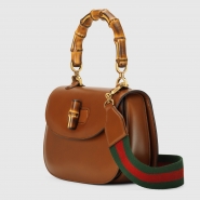 Gucci Bamboo 1947 средняя сумка с ручкой сверху