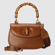 Gucci Bamboo 1947 средняя сумка с ручкой сверху