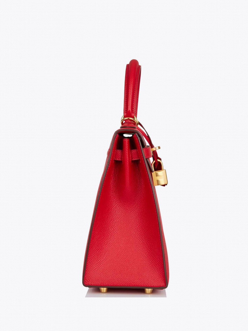 Сумка Hermes Kelly Sellier 25 Rouge Casaque Epsom