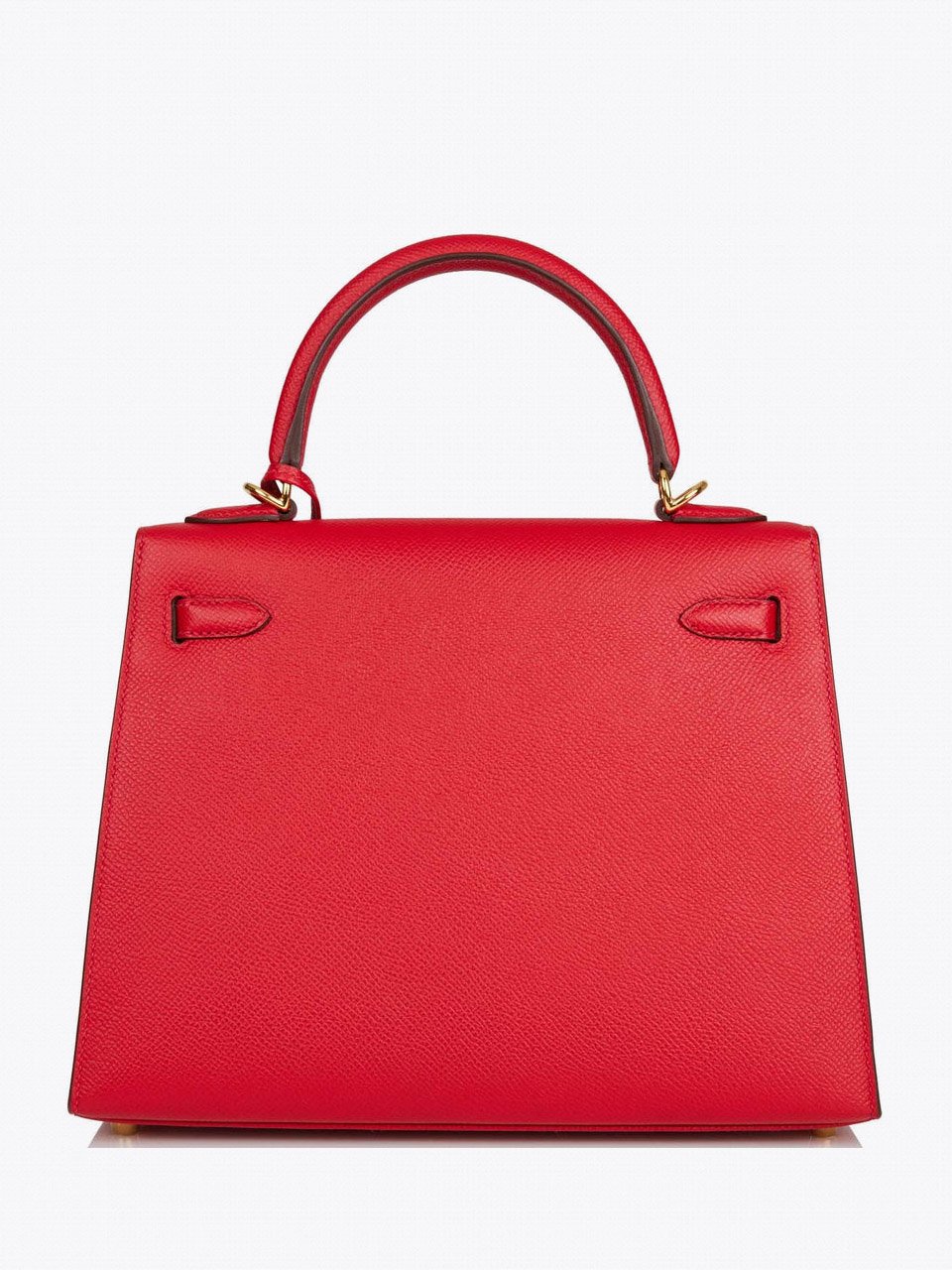 Сумка Hermes Kelly Sellier 25 Rouge Casaque Epsom