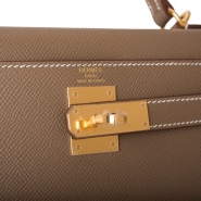 Сумка Hermes Kelly Sellier 28 Etoupe Epsom