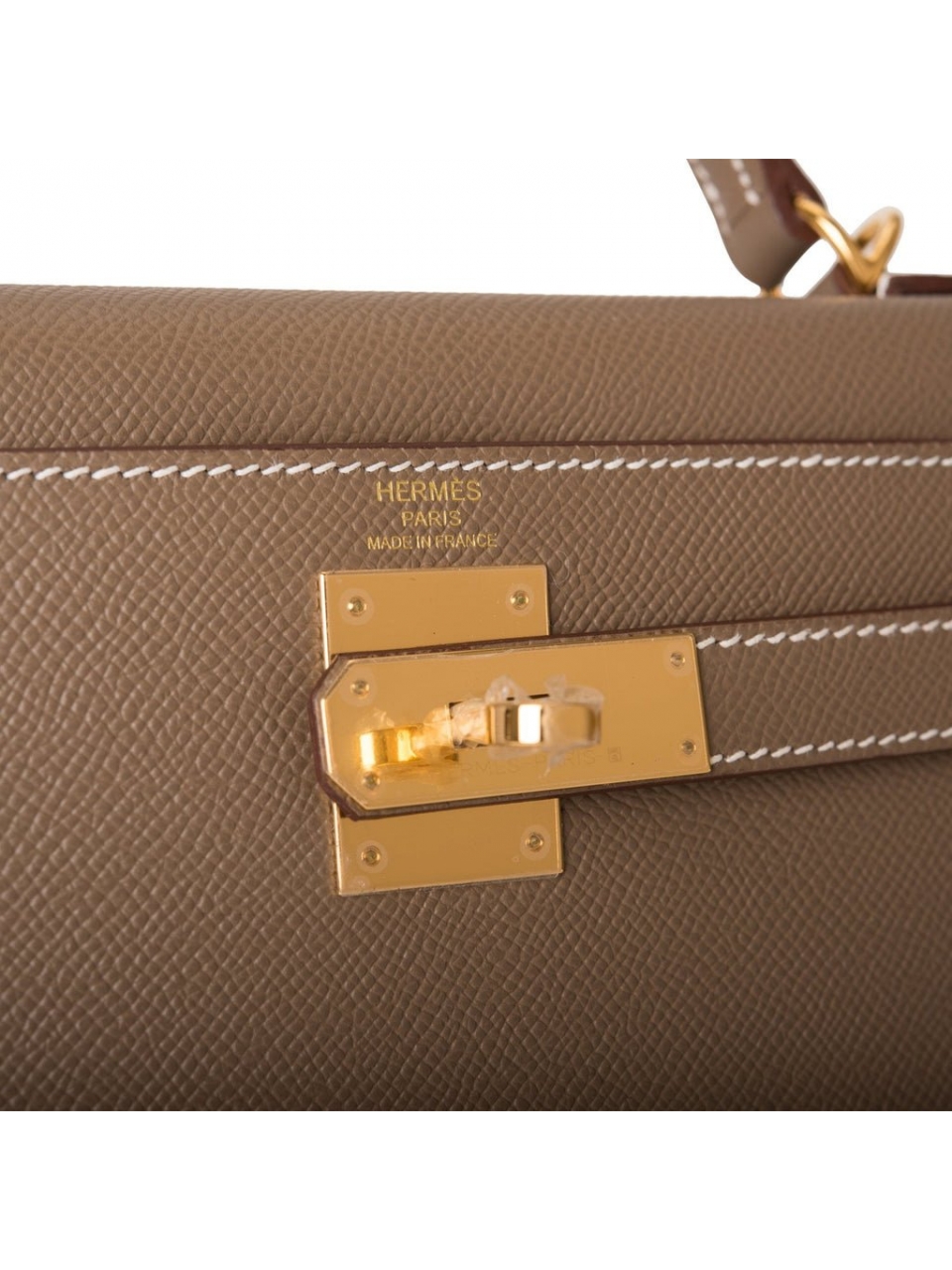 Сумка Hermes Kelly Sellier 28 Etoupe Epsom