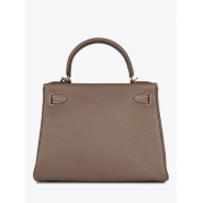 Сумка Hermes Kelly Retourne 28 Etoupe Clemence