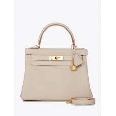 Сумка Hermes Kelly Retourne 28 Craie Togo