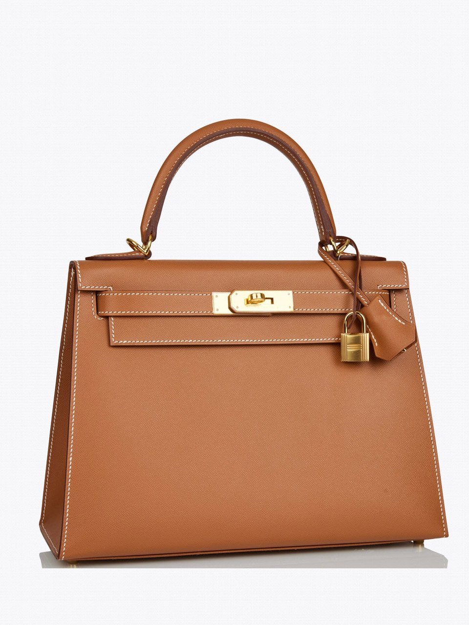 Сумка Hermes Kelly Sellier 28 Gold Madame