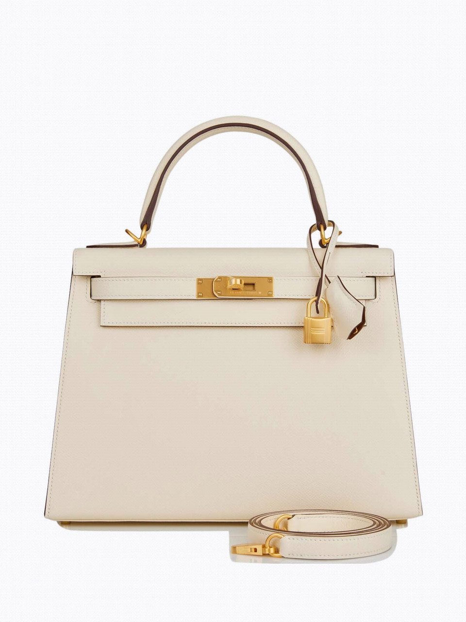 Сумка Hermes Kelly Sellier 28 Nata Verso Epsom