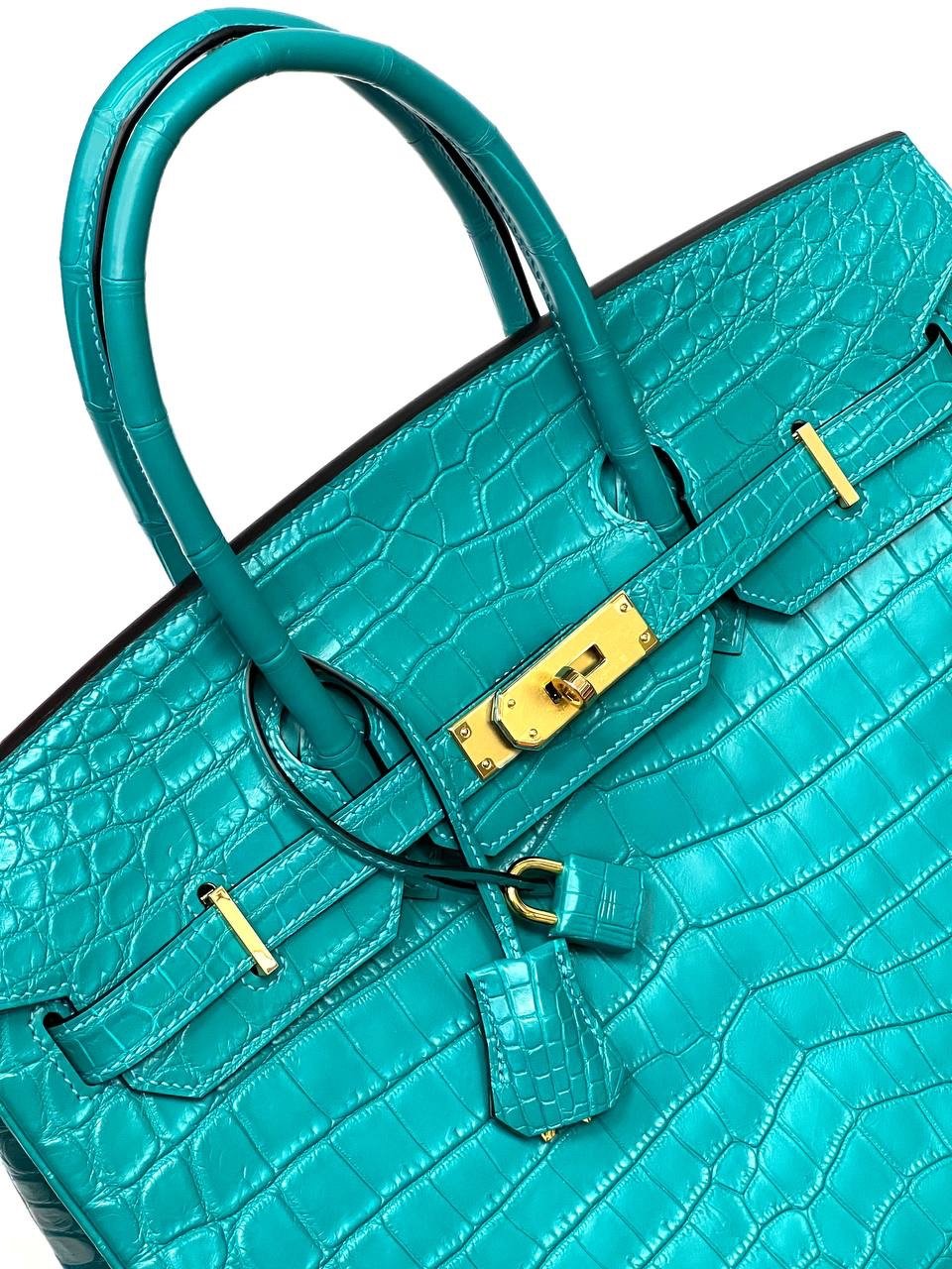 Крокодиловая сумка Hermès Birkin 35