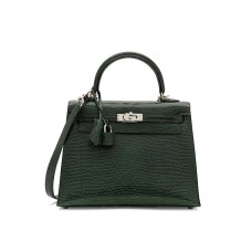 Сумка SELLIER KELLY 28 PALLADIUM HARDWARE от Hermes